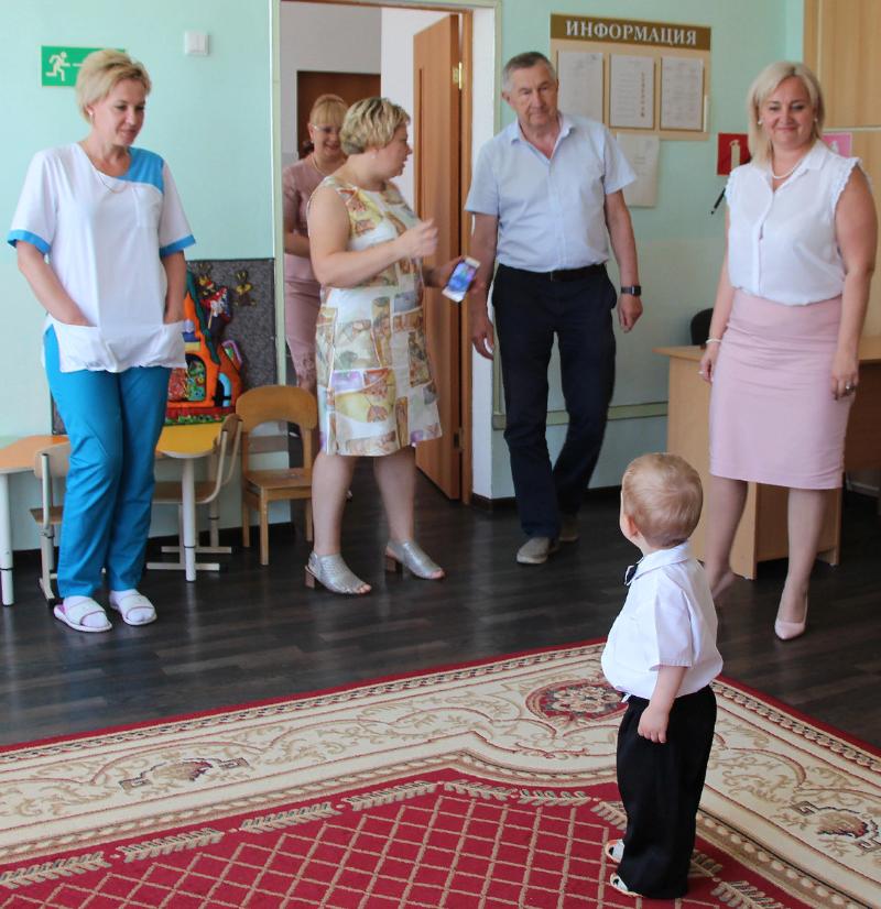 Председатель Совета Усть-Лабинского района посетил Дом ребёнка