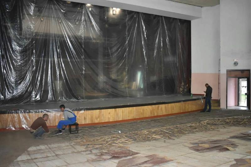 Начался ремонт зрительного зала в РДК "Кубань"