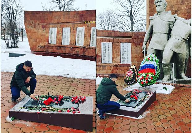 В Усть-Лабинске почтили память защитников Отечества