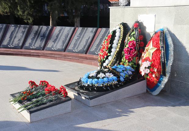 В Усть-Лабинске почтили память погибших воинов