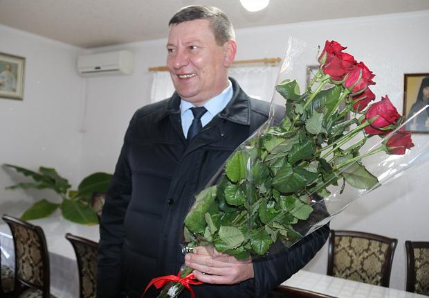 Сергей Запорожский посетил храм в Новосёловке