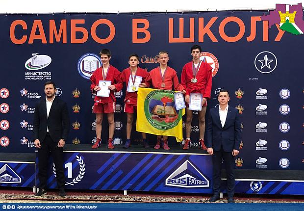 В Новороссийске подвели итоги краевых соревнований по самбо среди школьных команд