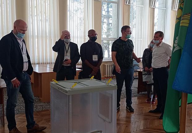 Международные эксперты высоко оценили уровень организации выборов на Кубани