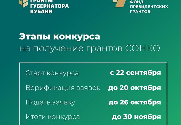 Стартовал конкурс грантов краевой администрации для социально ориентированных НКО